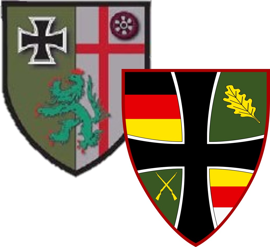 gemeinsames Wappen aller HSchKp und des Regimentes in MÜNSTER